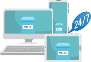 Voteweb multi-supports